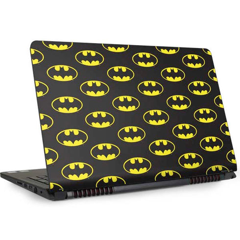 DC Comics Batman Logo Pattern Dell Inspiron Skin